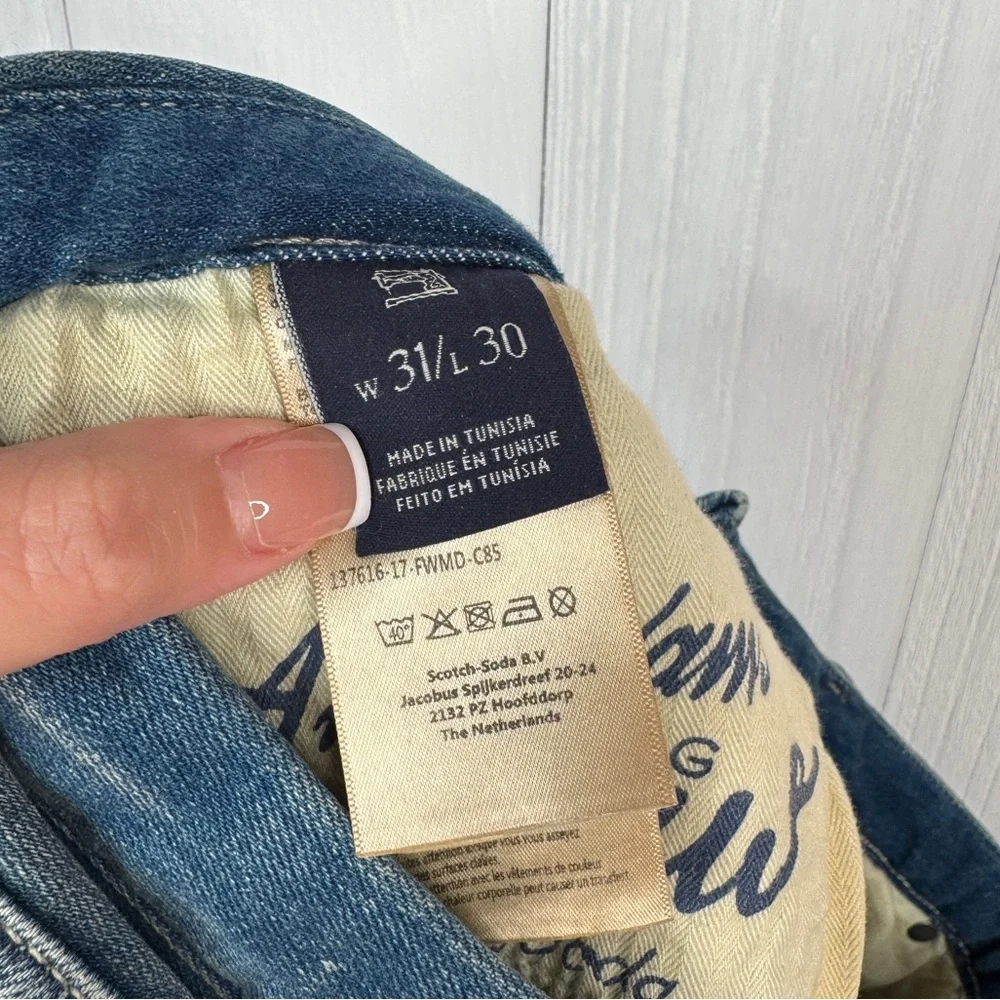 Scotch & Soda Phaidon Slim Fit Jeans W31 x L30 - Picture 12 of 14